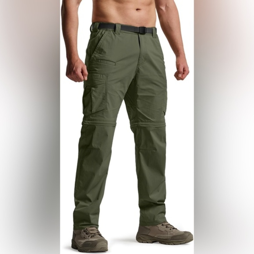 Oxford & Fulham Men’s Zip off Active Nylon Hiking Pants 36 - Picture 2 of 8